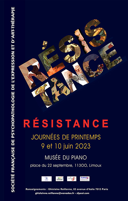 Résistance, 59èmes Journées de Printemps 2023 Résistance, 59èmes Journées de Printemps 2023