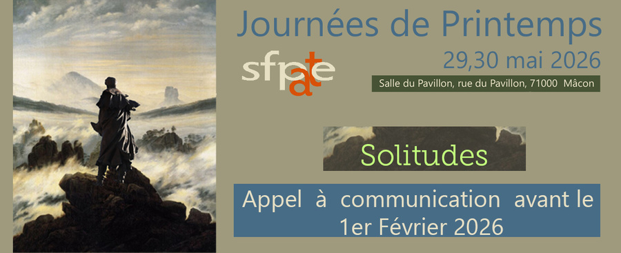 Appel à communication "Solitudes" / Journées de Printemps 2026