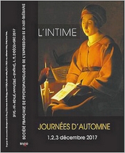 L'Intime. Publication Journées d'automne 2019