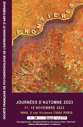 Frontières, 59 èmes Journées d'automne 2023 Frontières, 59 èmes Journées d'automne 2023